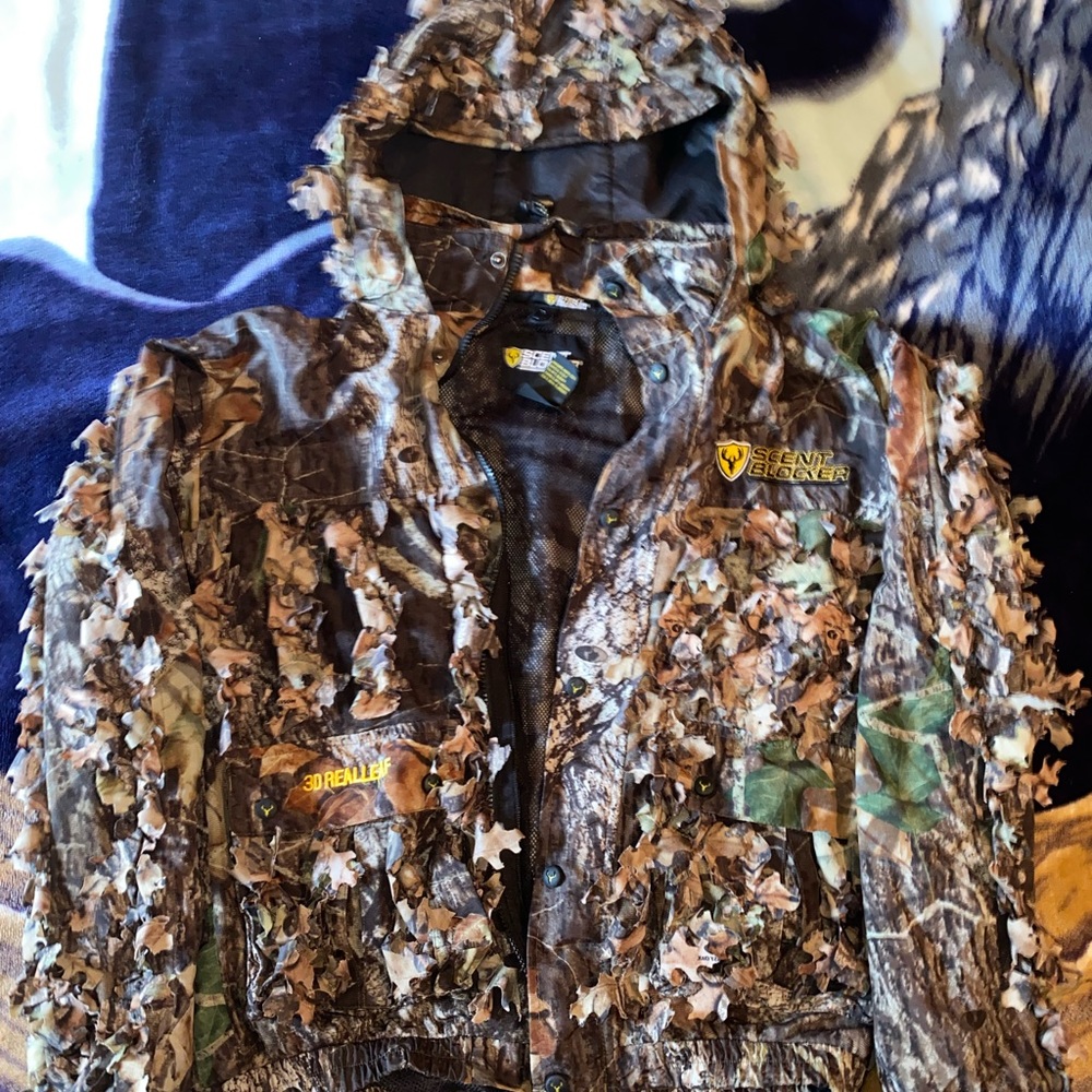 Vintage Scent Blocker 3D RealLeaf jacket
